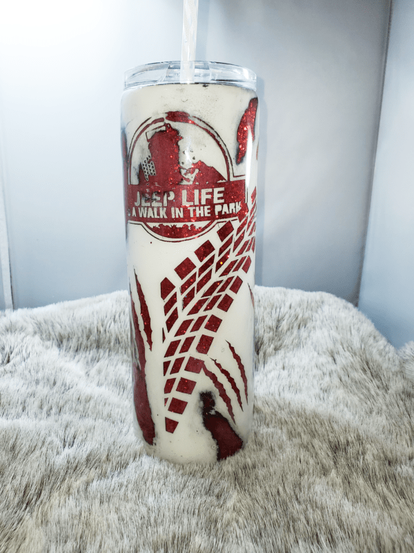 Jeep Life Sublimation Tumbler